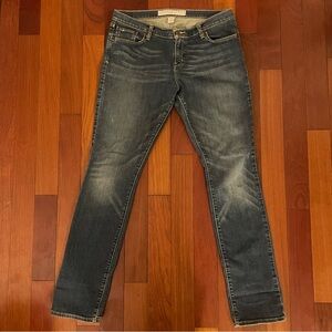 Abercrombie & Fitch Y2K Erin Low Rise Straight Cut Jeans Size 10R